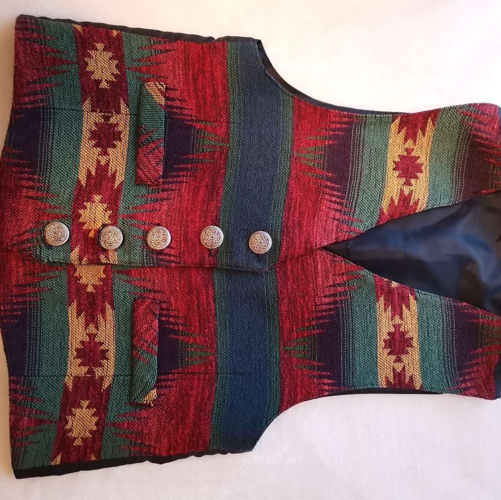 Vintage Southwestern Women Vest